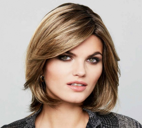 Accessories, synthetic hair, straight, monofilament and wefted