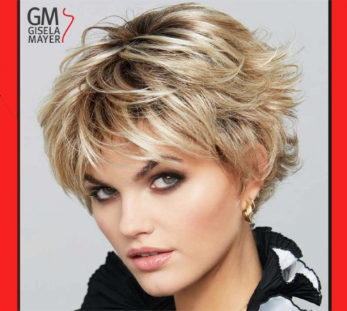 Wigs, synthetic hair, short, medium, straight, wavy and curly, monofilament and wefted
