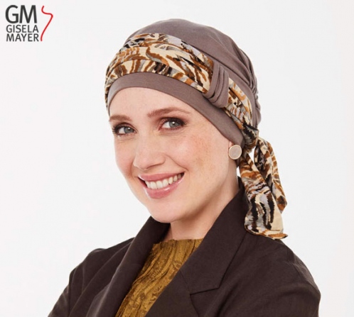 Turbante con foulard NEW LUCIA Gisela Mayer